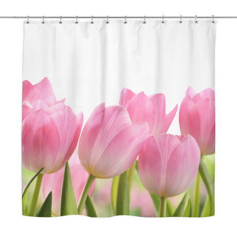 Tulip Flower Shower Curtain