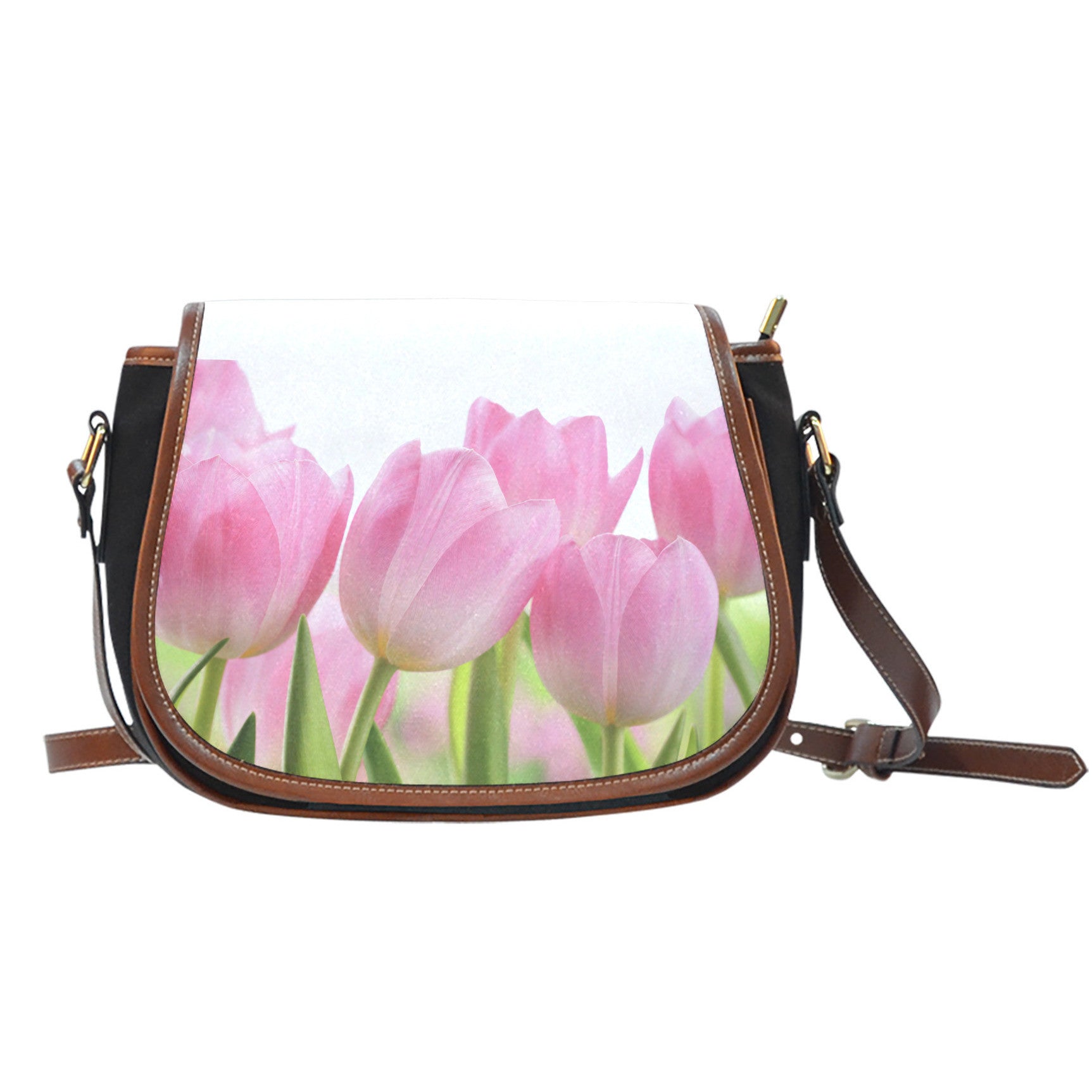 Tulip Flower Saddle Bag