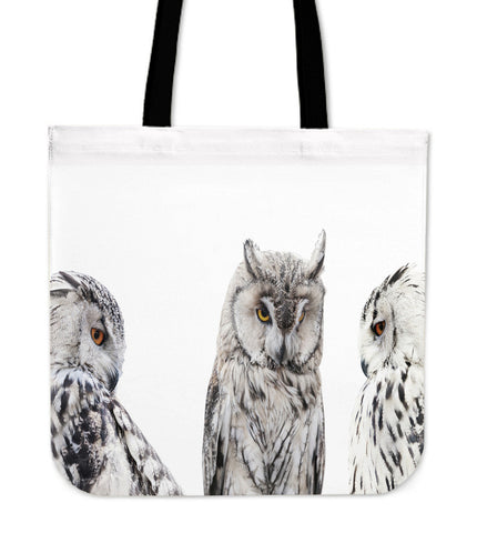 Set of Owls Cloth Tote Bag