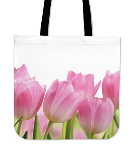 Tulip Flower Cloth Tote Bag