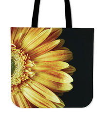 Yellow Daisy Flower Cloth Tote Bag
