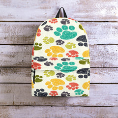 Colorful Paws Backpack