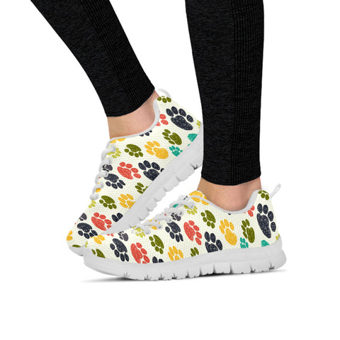 Colorful Paws Sneakers - Available for Men, Women & Kids
