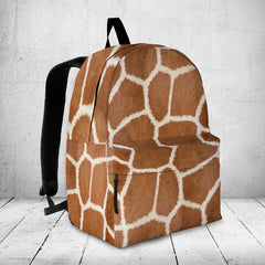 Giraffe Print Backpack