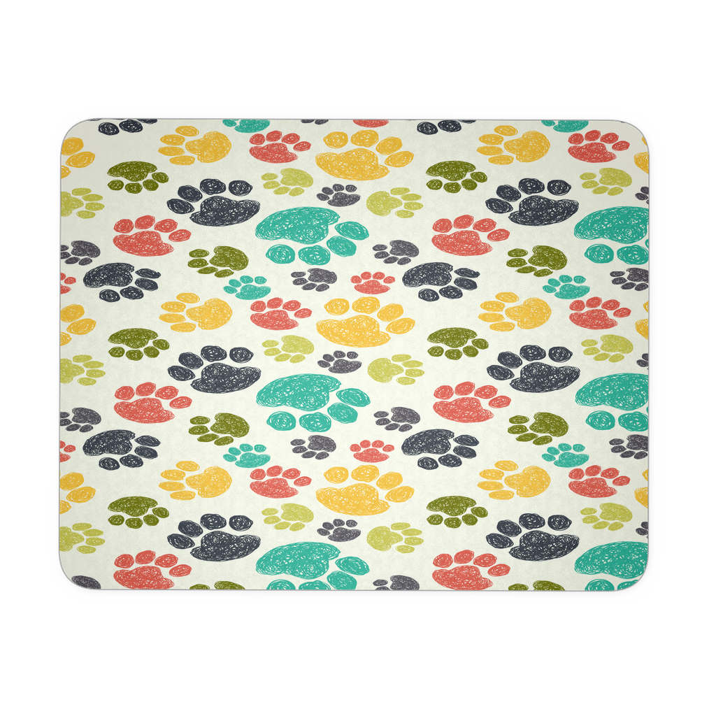 Colorful Paws Mouse Pad