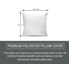 Poppy Flower Pillow Cover