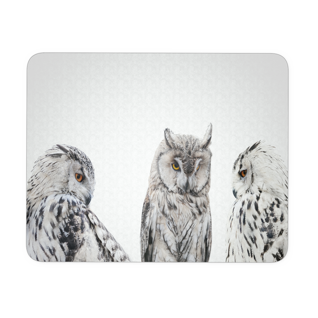 Set of Owls Mouse Pad