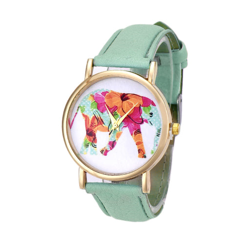 Floral Elephant Watch - 8 styles available