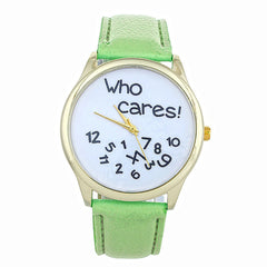 Who Cares Watch - 13 styles available