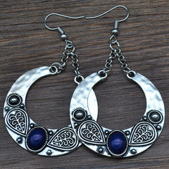 Carved Drop Earrings - 5 styles available