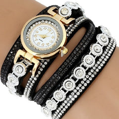 Leather Rhinestone Watch - 8 styles available